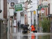 Az olvadás miatt több német várost is árvíz sújt