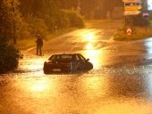 Áradásokat okozott az eső Németországban