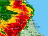 Nagy viharok vonultak át Chicago felett